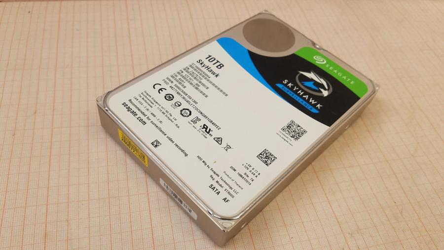 222-026-001 HDD 3.5" SATA SEAGATE SkyHawk Surveillance ST10000VX0004 #1