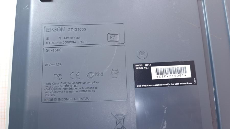 223-029-001 Сканер планшетный EPSON GT-1500 #16