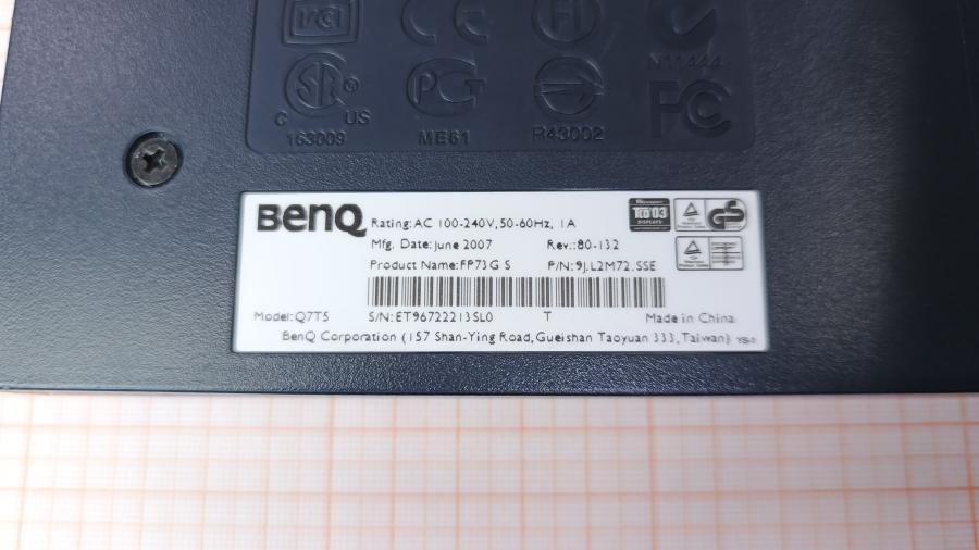 223-037-001 Монитор ЖК BENQ FP73G S #8
