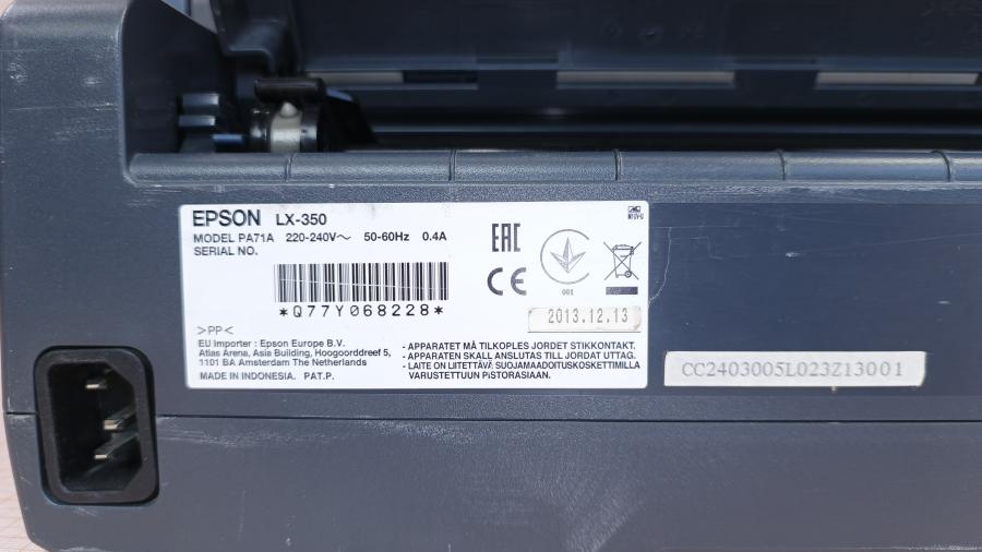 223-044-001 Принтер EPSON LX-350 #15