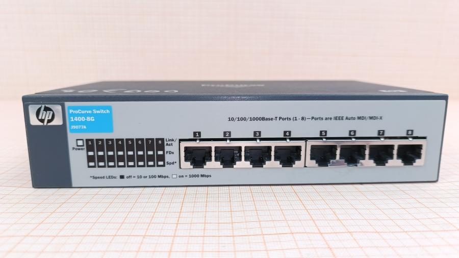 223-046-001 Коммутатор неуправляемый HP ProCurve 1400-8G #2