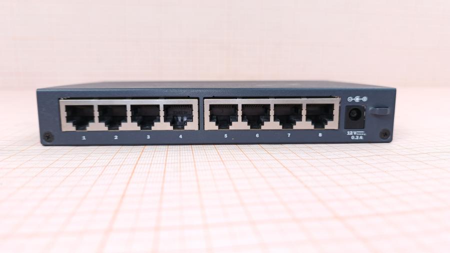 223-047-002 Коммутатор неуправляемый HP 1410-8 #6