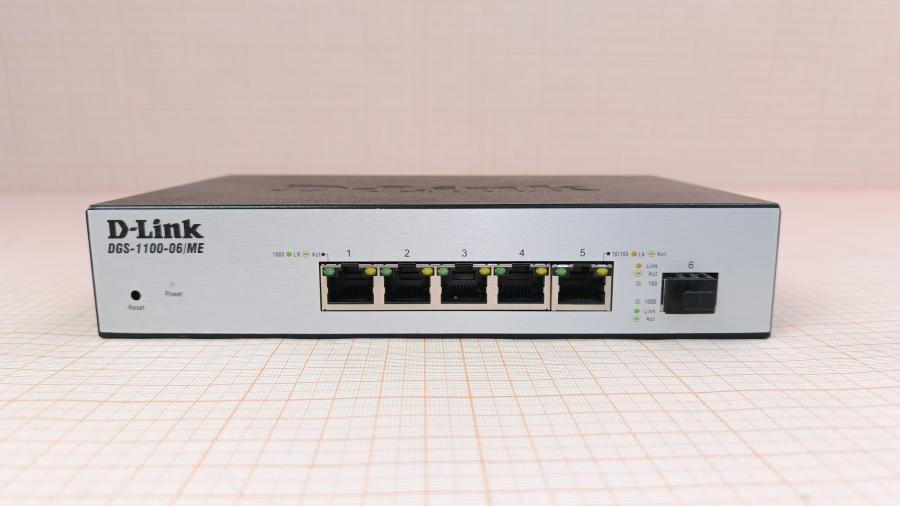 223-051-001 Коммутатор управляемый D-LINK DGS-1100-06/ME #2