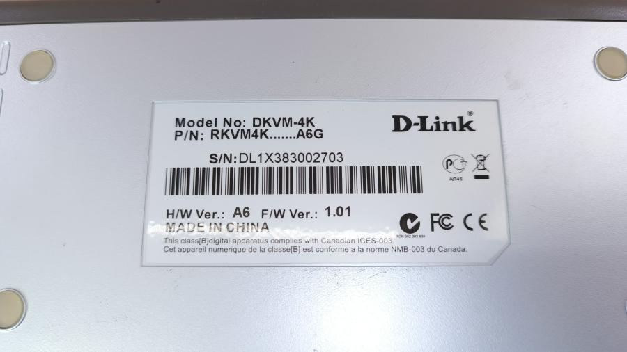223-057-001 Свитч KVM D-LINK DKVM-4K #8