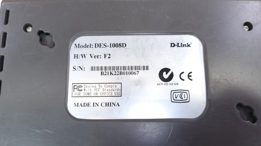 223-059-001 Коммутатор неуправляемый D-LINK DES-1008D/F2 #8