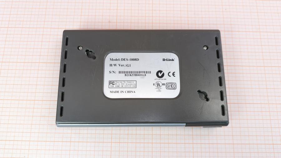 223-060-001 Коммутатор неуправляемый D-LINK DES-1008D/G1 #7