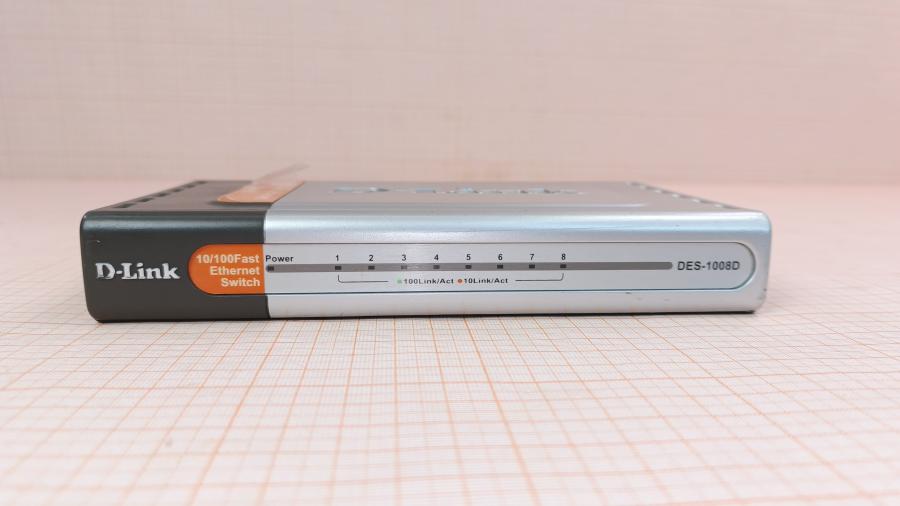 223-061-001 Коммутатор неуправляемый D-LINK DES-1008D/H7 #2