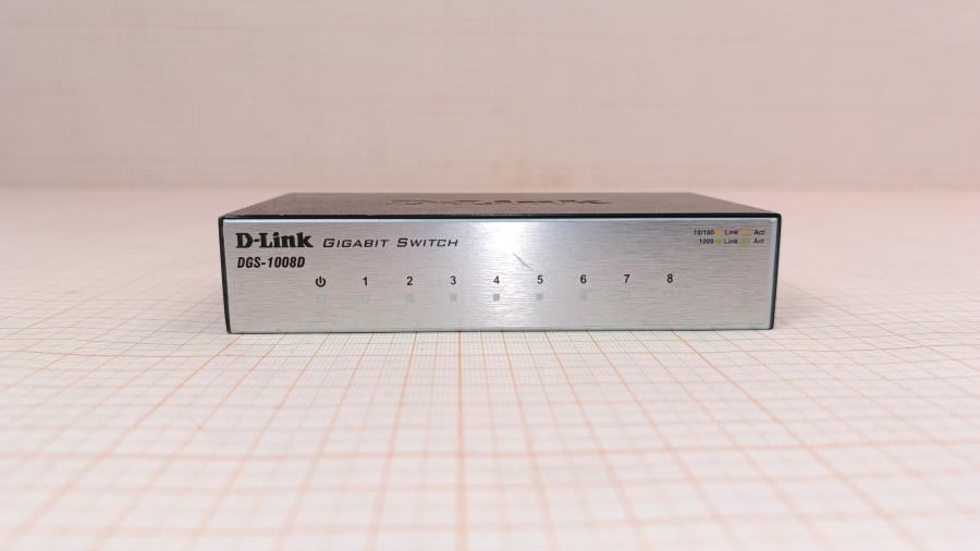 223-065-001 Коммутатор неуправляемый D-LINK DGS-1008D/J2 #2