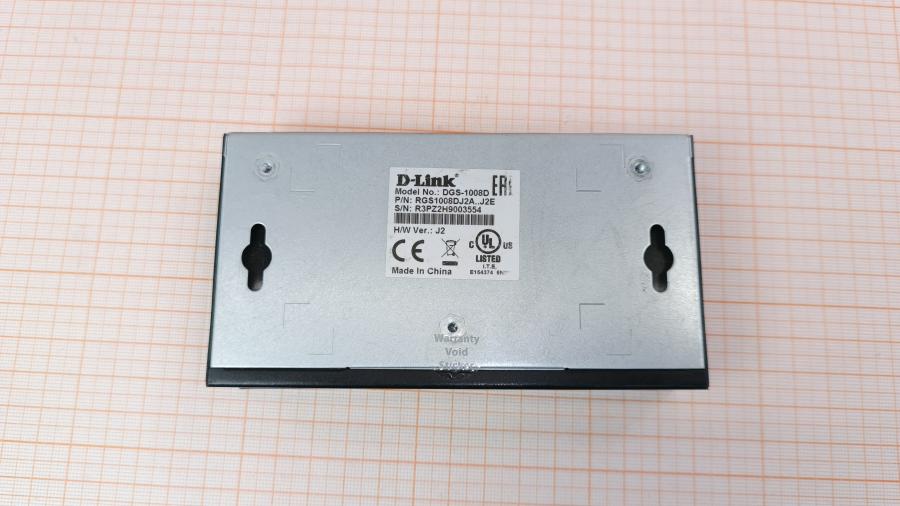223-065-001 Коммутатор неуправляемый D-LINK DGS-1008D/J2 #7