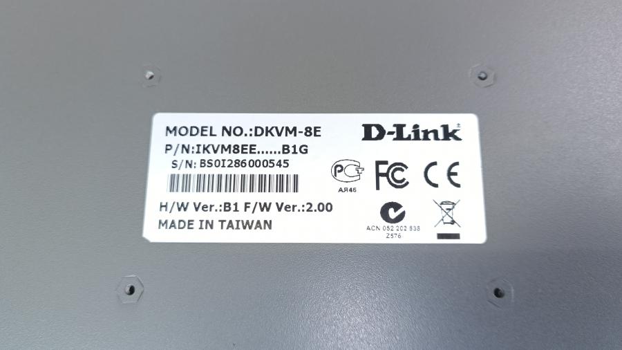 223-066-001 Свитч KVM D-LINK DKVM-8E #12