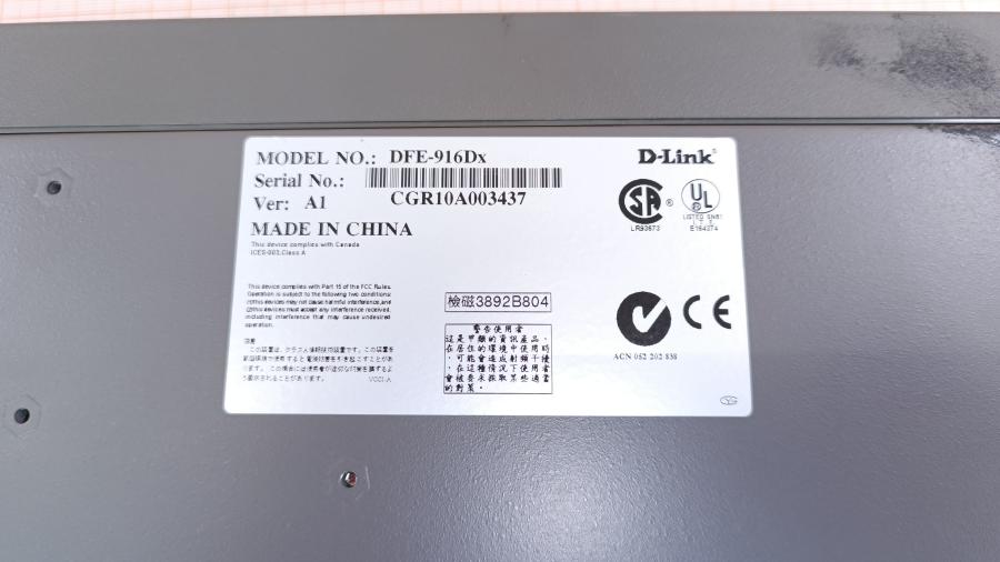 223-067-001 Концентратор D-LINK DFE-916Dx #11