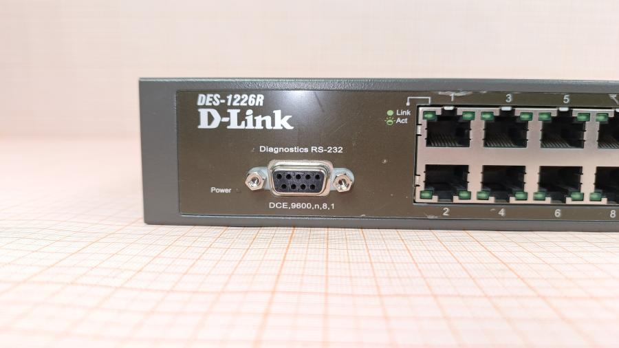 223-068-001 Коммутатор неуправляемый D-LINK DES-1226R + DES-132T #3
