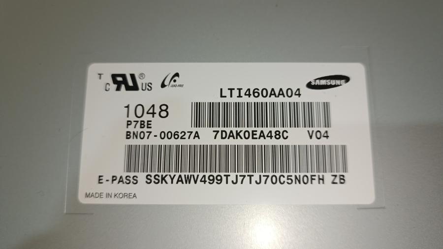 225-001-008 ЖК панель SAMSUNG 460UT-2 #16