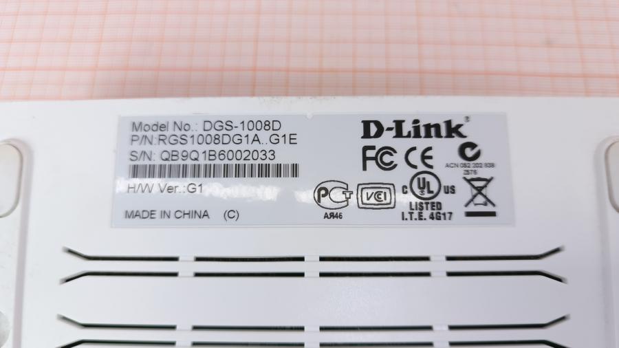 223-074-001 Коммутатор неуправляемый D-LINK DGS-1008D/G1 #8