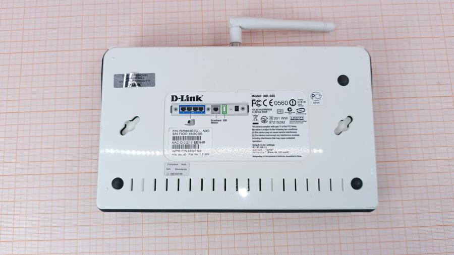 223-078-001 Роутер WiFi D-LINK DIR-655 #7