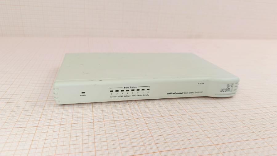 223-083-001 Коммутатор неуправляемый 3COM OfficeConnect Dual Speed Switch 8 (3C16794) #1