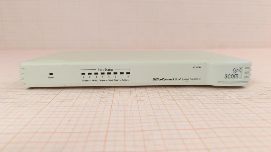 223-083-001 Коммутатор неуправляемый 3COM OfficeConnect Dual Speed Switch 8 (3C16794) #2