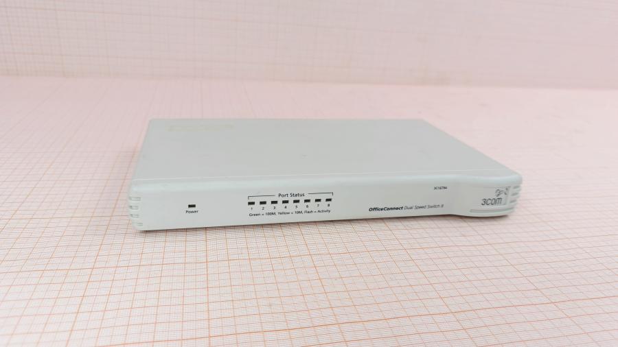223-083-002 Коммутатор неуправляемый 3COM OfficeConnect Dual Speed Switch 8 (3C16794) #1