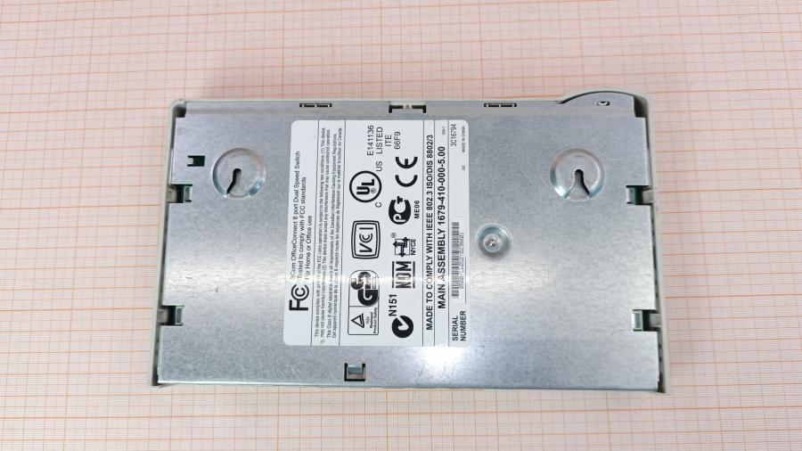 223-083-002 Коммутатор неуправляемый 3COM OfficeConnect Dual Speed Switch 8 (3C16794) #7