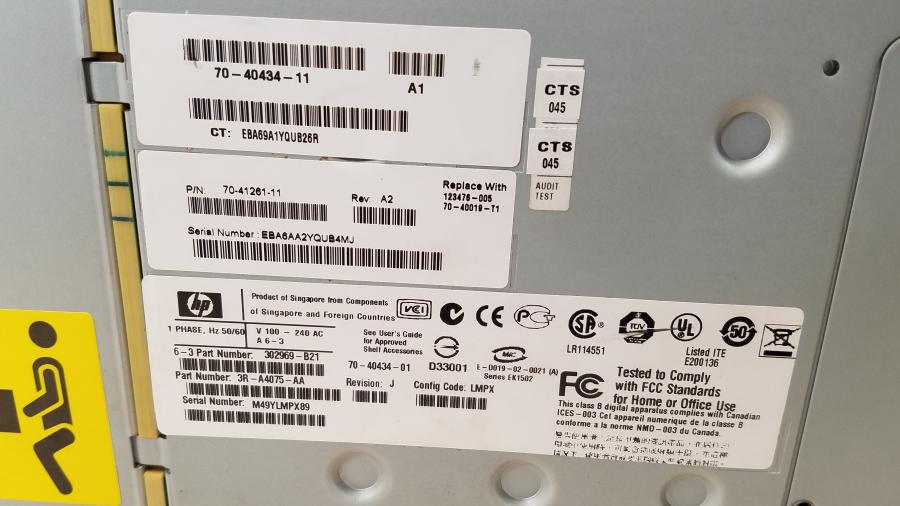 217-269-001 Система хранения данных HP StorageWorks MSA30 #3