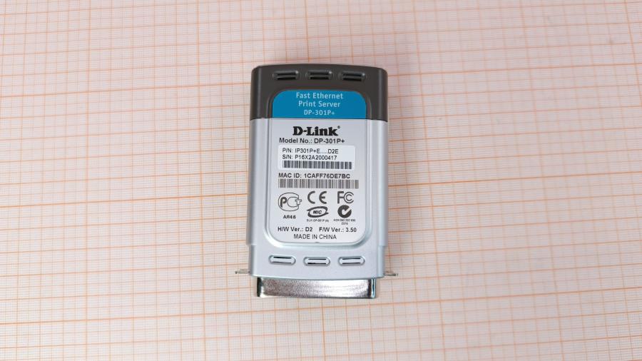 223-087-001 Принт-сервер D-LINK DP-301P+ #7