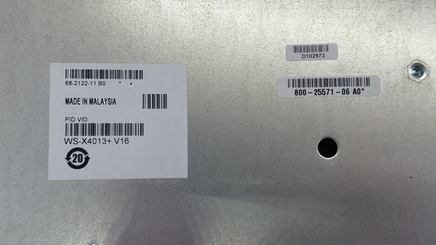 217-270-001 Процессорный модуль для коммутаторов CISCO WS-X4013+ #4