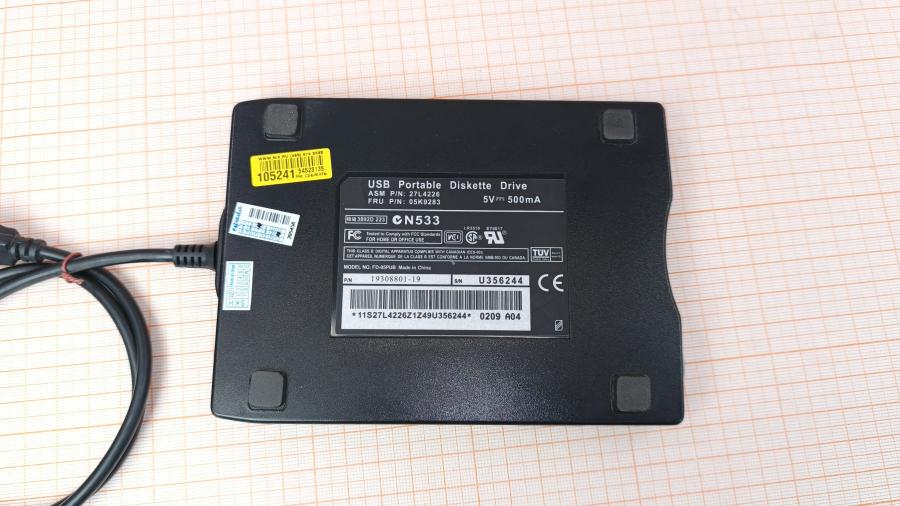 223-088-001 Внешний привод FDD Espada FD-05PUB #6