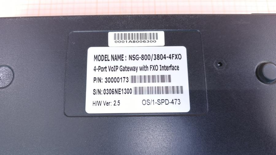 223-089-001 Шлюз VoIP Network Systems Group NSG-800/3804-4fx0 #11