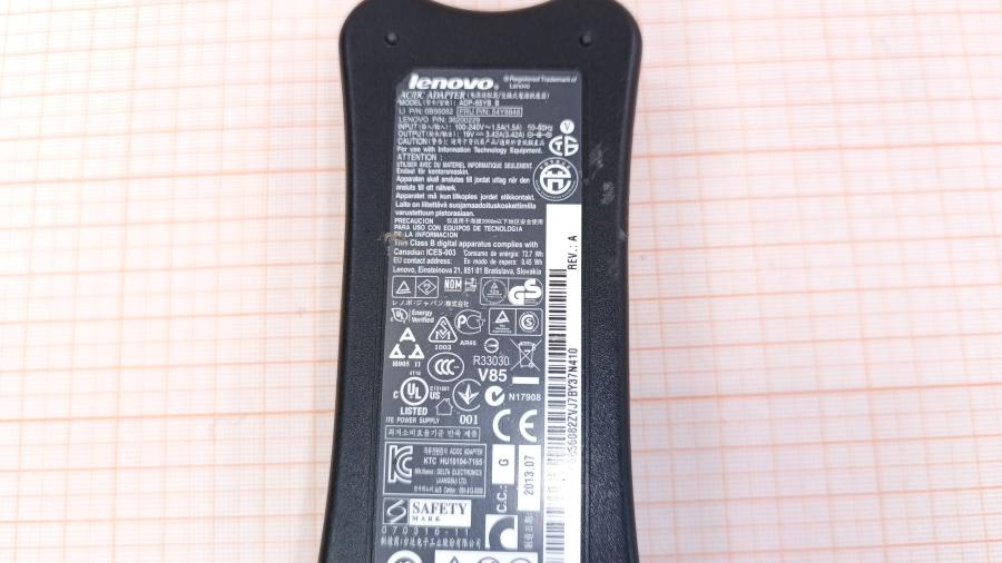 223-092-001 БП для ноутбука LENOVO ADP-65YB B #4