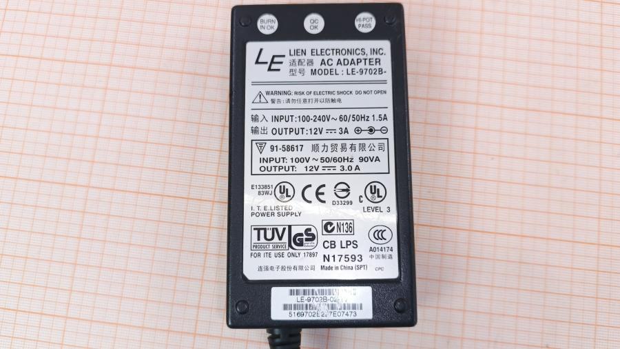 223-097-001 Блок питания (БП)  LE-9702B-02-TV #2