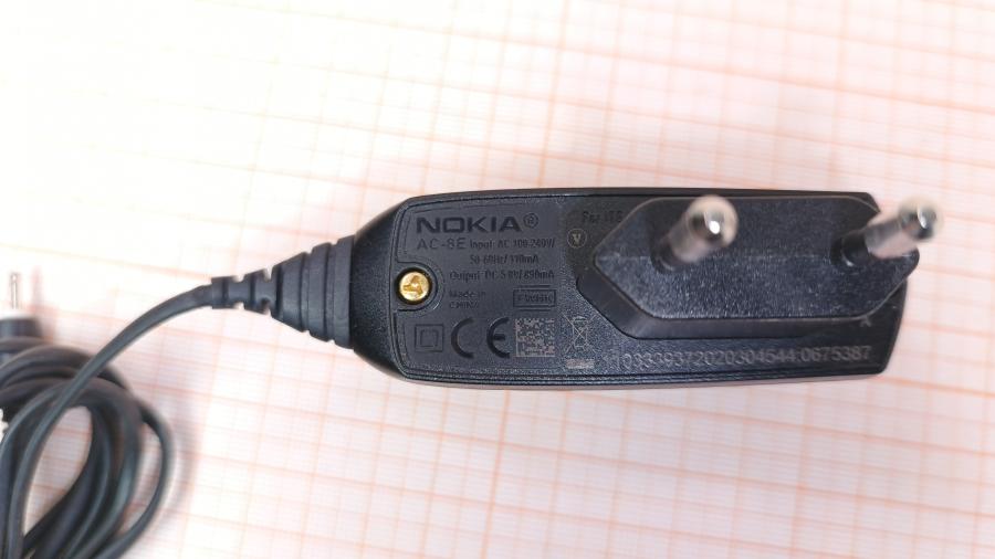223-098-001 СЗУ для мобильных устройств NOKIA AC-8E #3