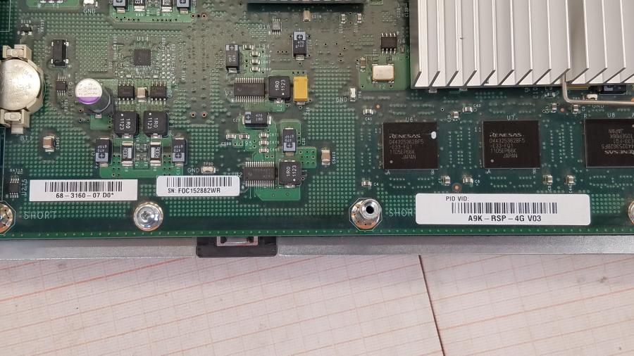 217-276-001 Процессорный модуль для коммутаторов CISCO A9K-RSP-4G #7