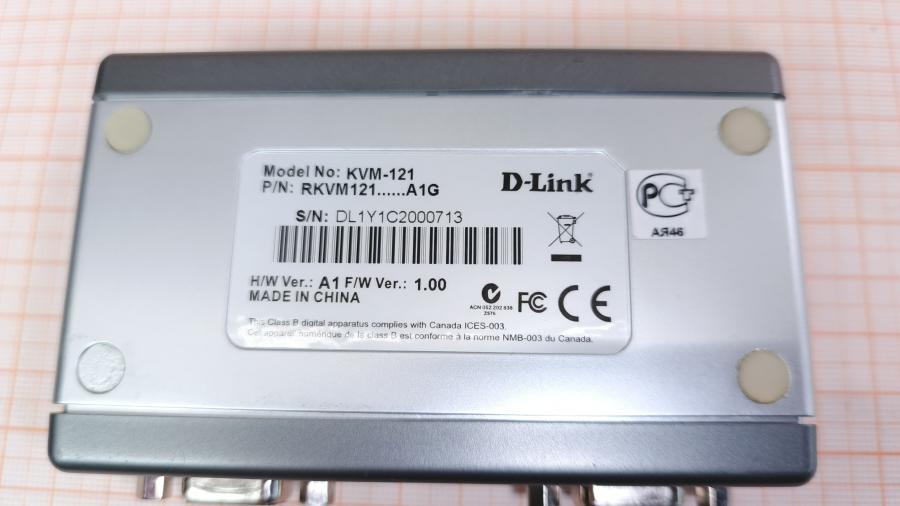 223-123-001 Свитч KVM D-LINK KVM-121 #8