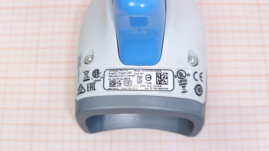 223-127-001 Сканер штрих-кода DATALOGIC QUICKSCAN QD2430 #8