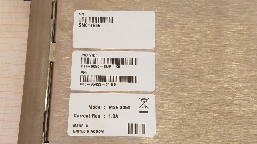 217-283-001 Модуль управления для сервера конференцсвязи CISCO TelePresence MSE 8050 #4