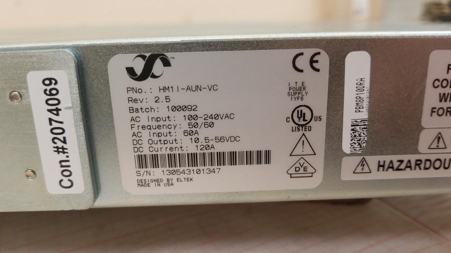 217-285-001 Дополнительная полка питания ELTEK VALERE HM1I-AUN-VC #4