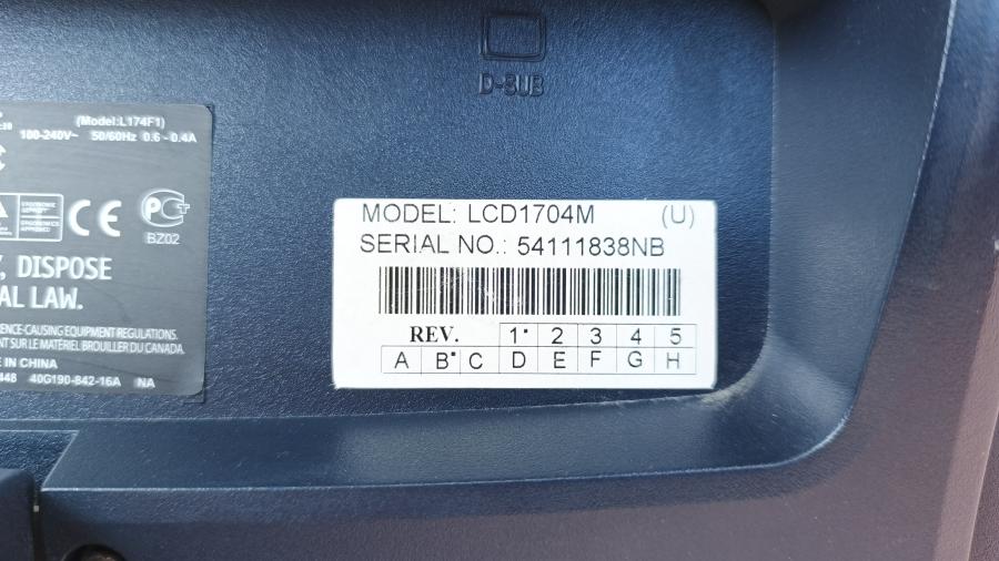 226-014-002 Монитор ЖК NEC LCD1704M #9