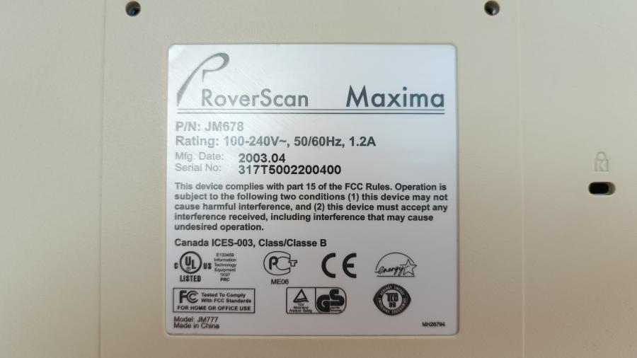 226-015-001 Монитор ЖК RoverScan Maxima JM777 #8