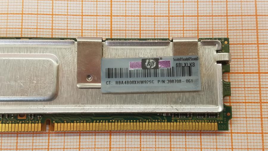 224-004-001 DDR2 FB-DIMM HP 398708-061 #2