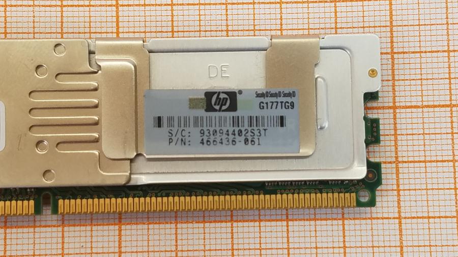 224-005-001 DDR2 FB-DIMM HP 466436-061 #2