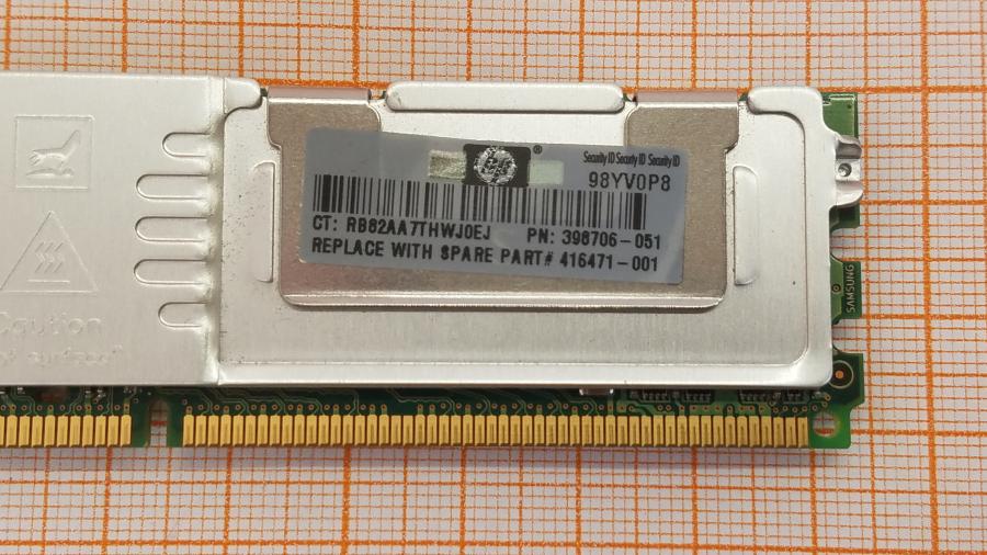 224-006-003 DDR2 FB-DIMM HP 398706-051 #2