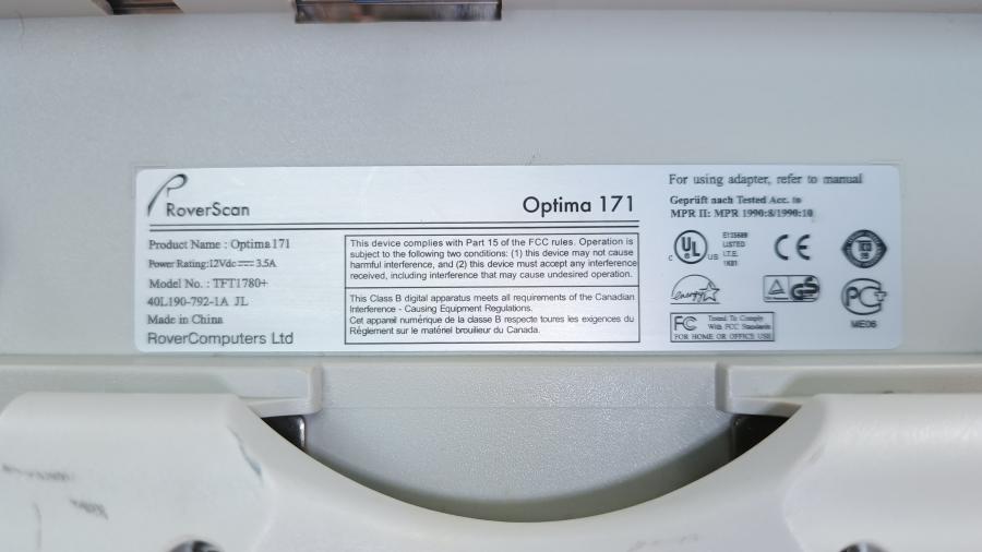 226-019-001 Монитор ЖК RoverScan Optima 171 #8