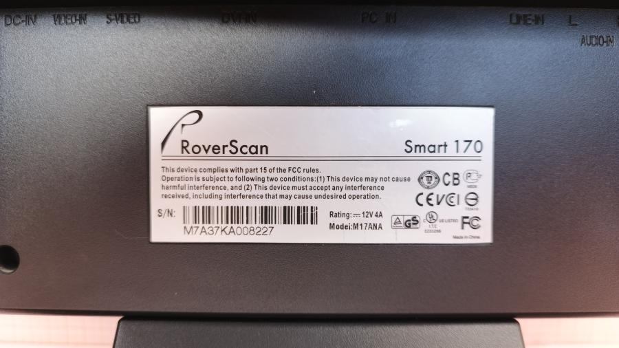 226-020-002 Монитор ЖК RoverScan Smart 170 M17ANA #8