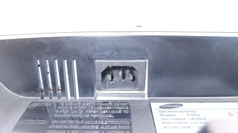 226-021-007 Монитор ЖК SAMSUNG SyncMaster P2050 #7