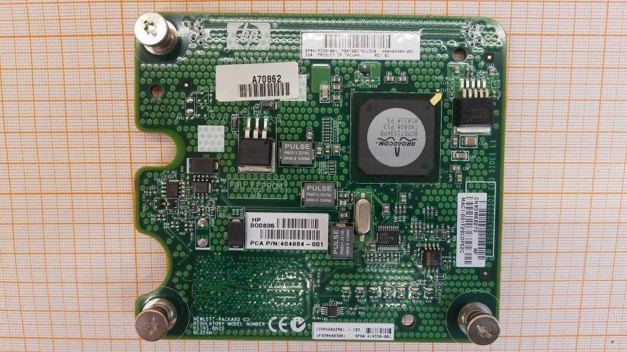 224-010-001 Сетевая карта HP 404984-001 #2