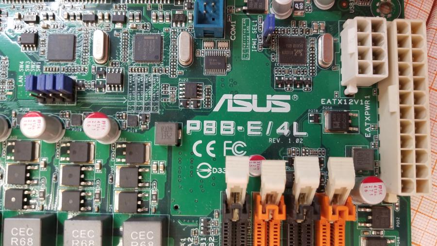 222-034-001 MB LGA 115x ASUS P8B-E/4L #4