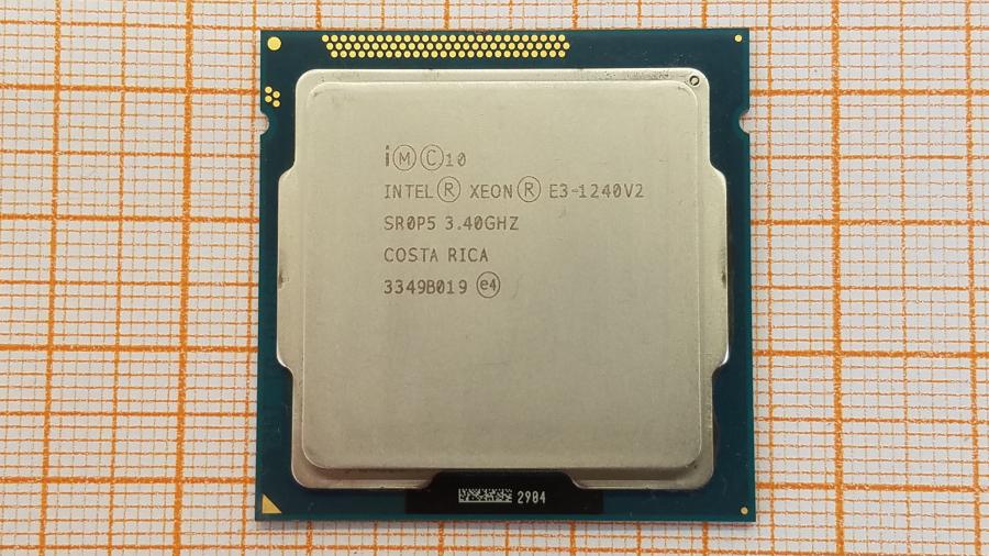 222-035-001 CPU LGA 1155 INTEL XEON E3-1240V2 #2