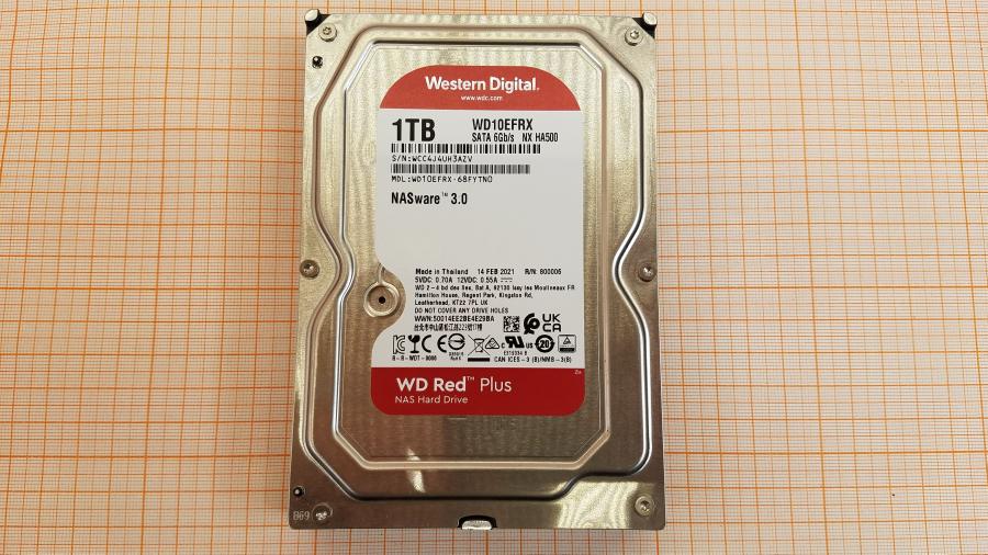 219-270-001 HDD 3.5" SATA Western Digital NASware 3.0 WD10EFRX #2