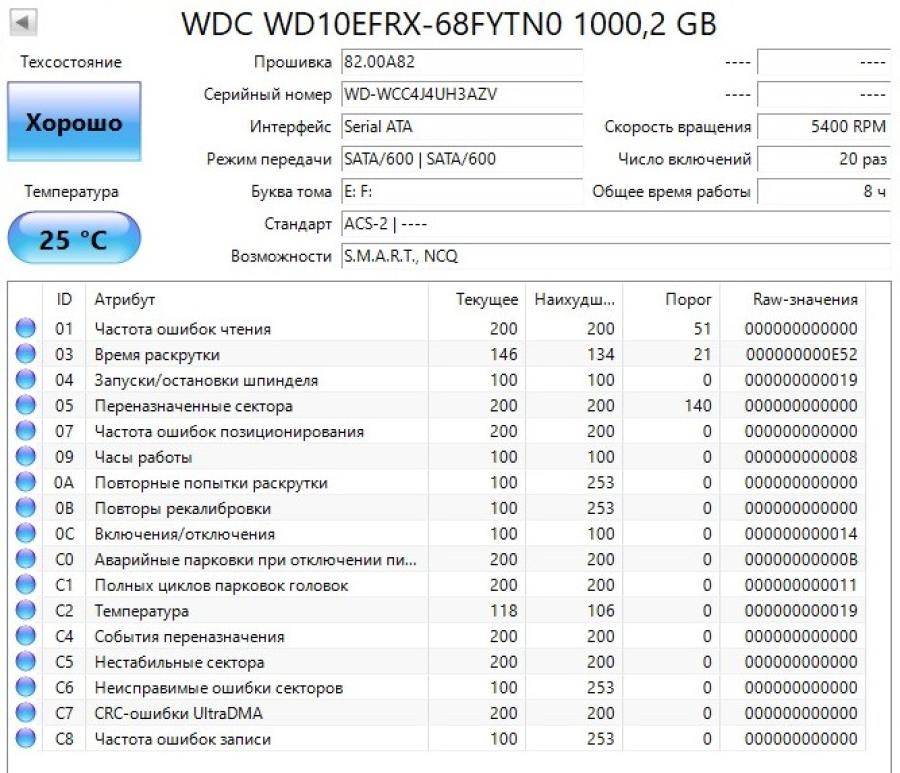 219-270-001 HDD 3.5" SATA Western Digital NASware 3.0 WD10EFRX #5