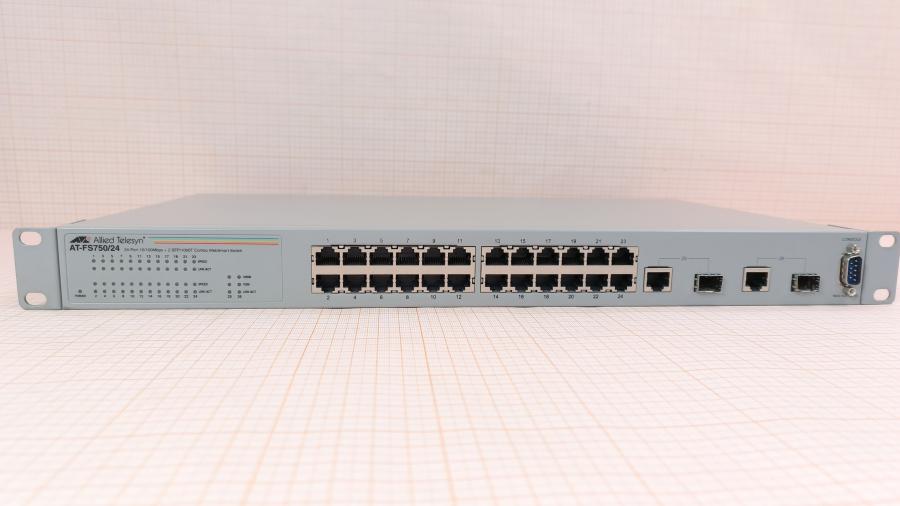 226-038-001 Коммутатор управляемый Allied Telesyn AT-FS750/24 #2